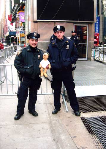 With some help from NYPD